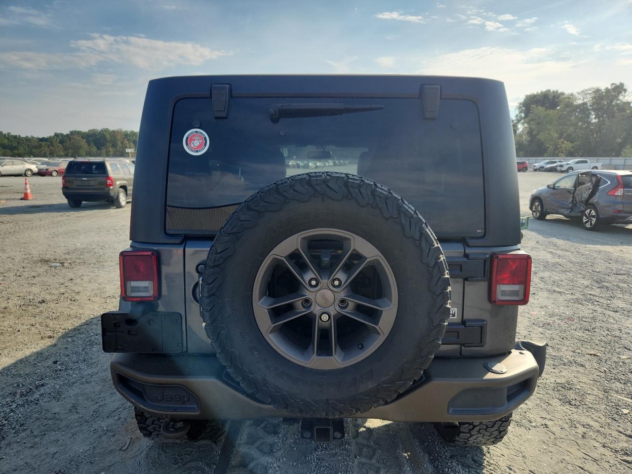 2017 Jeep Wrangler Unlimited Sahara VIN: 1C4BJWEG6HL540591 Lot: 80476015