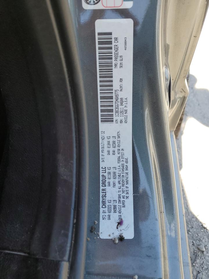 2013 Chrysler 200 S VIN: 1C3BCBGG7DN609775 Lot: 81841225