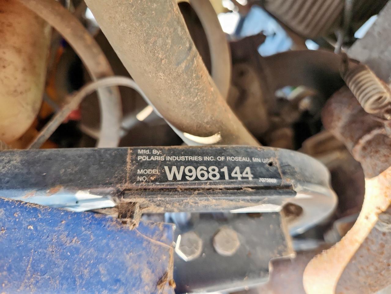 1996 Polaris Atv VIN: W968144 Lot: 71038175