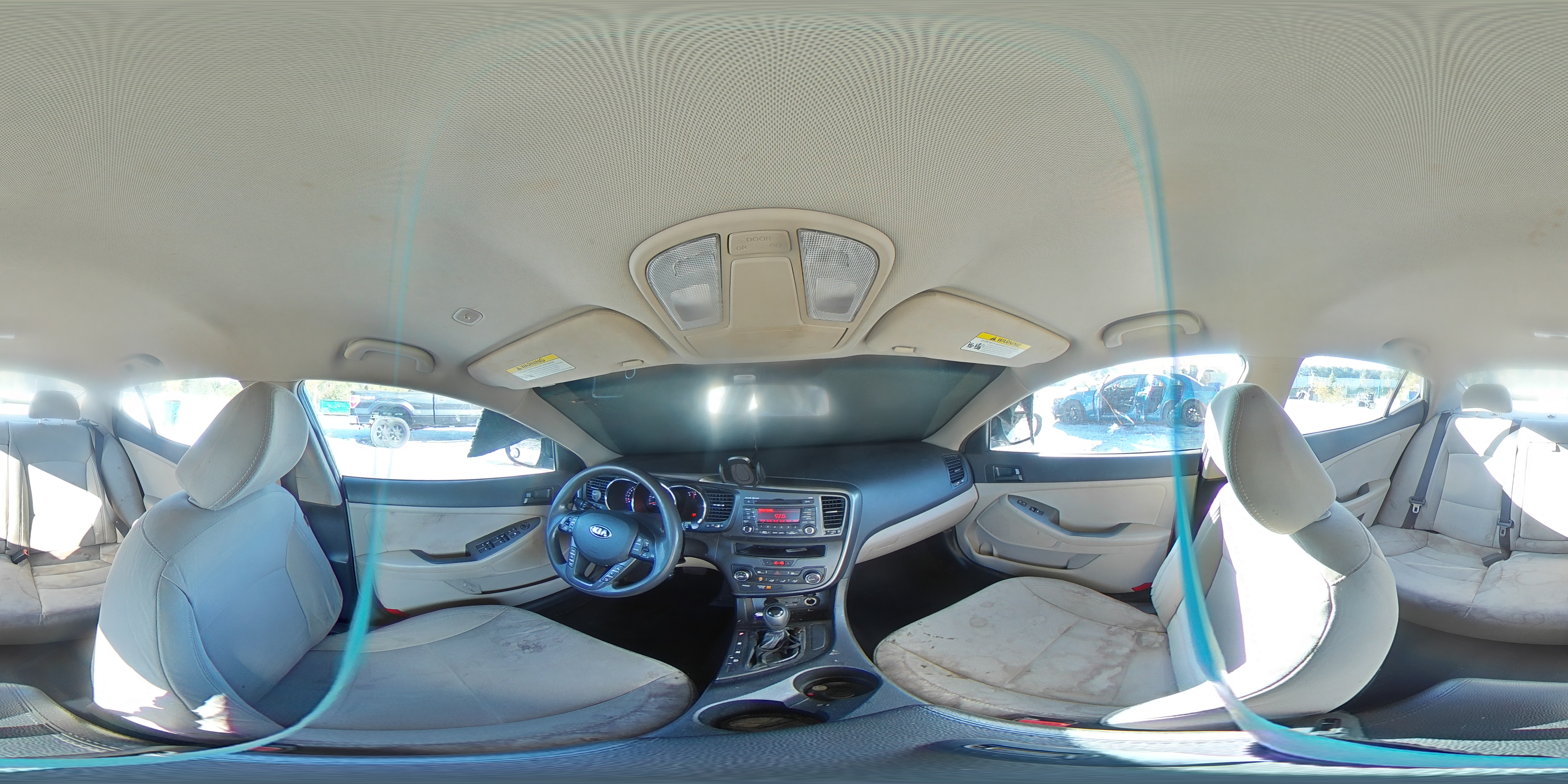 2013 Kia Optima Lx VIN: KNAGM4A74D5357435 Lot: 81889835