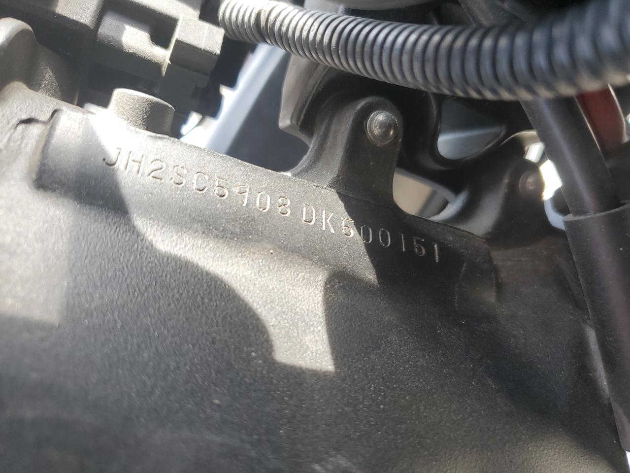 2013 Honda Cbr1000 Rr VIN: JH2SC5908DK500151 Lot: 80715375