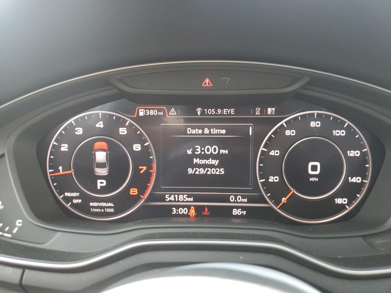 2019 Audi A4 Prestige VIN: WAUFNAF42KA009093 Lot: 80757465