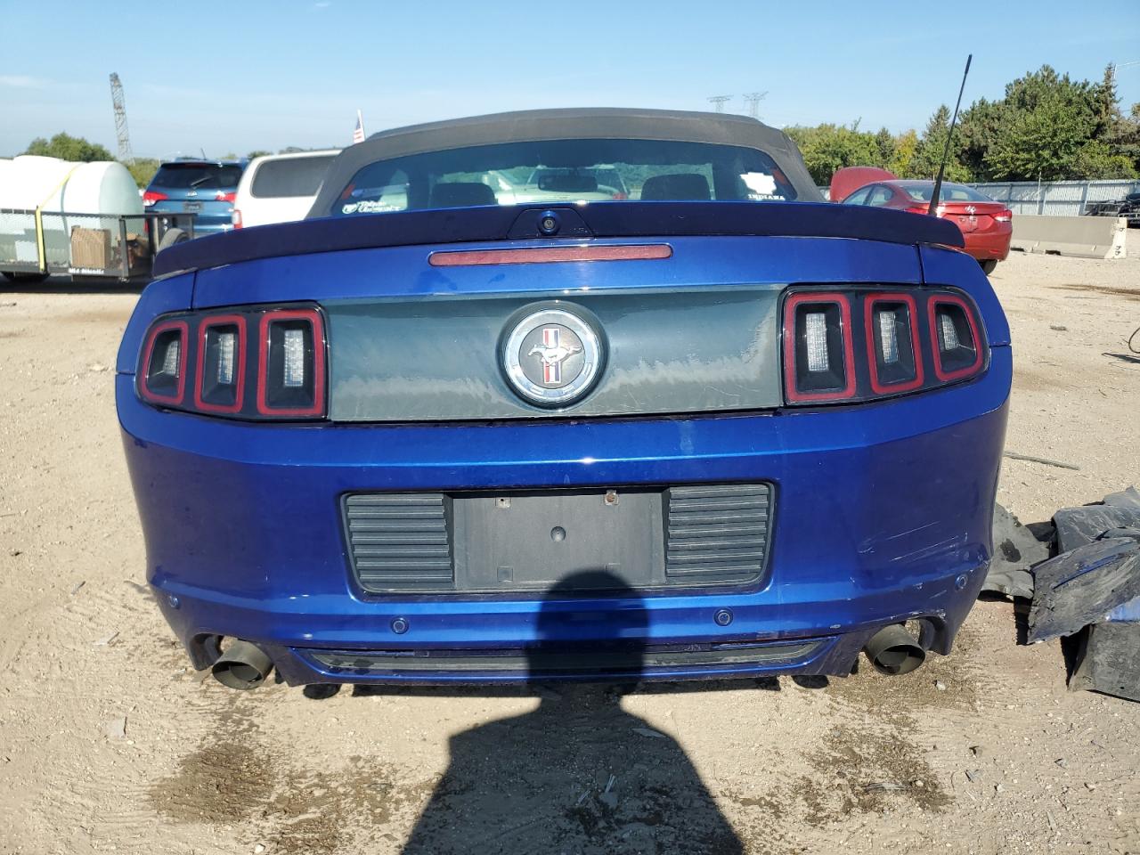 2013 Ford Mustang VIN: 1ZVBP8EM7D5249173 Lot: 80650365