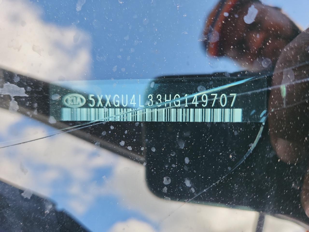 2017 Kia Optima Ex VIN: 5XXGU4L33HG149707 Lot: 84217495