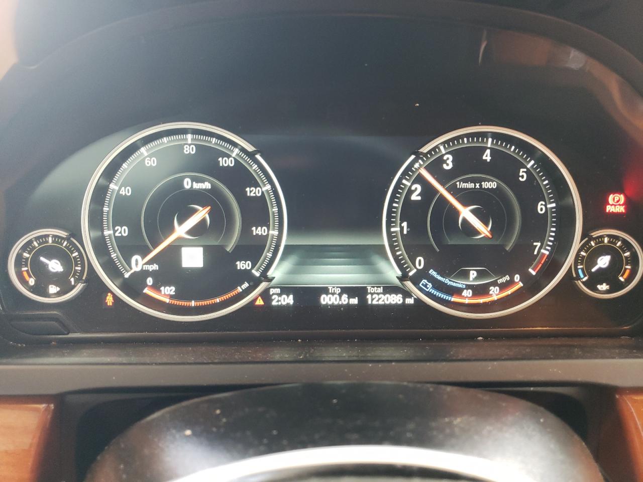 2014 BMW 750 Li VIN: WBAYE8C5XED136160 Lot: 80190935