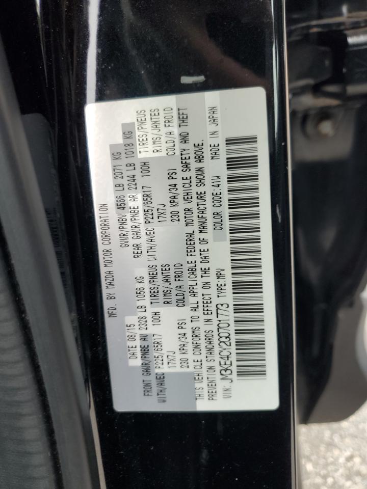 2016 Mazda Cx-5 Touring VIN: JM3KE4CY2G0701773 Lot: 72048155
