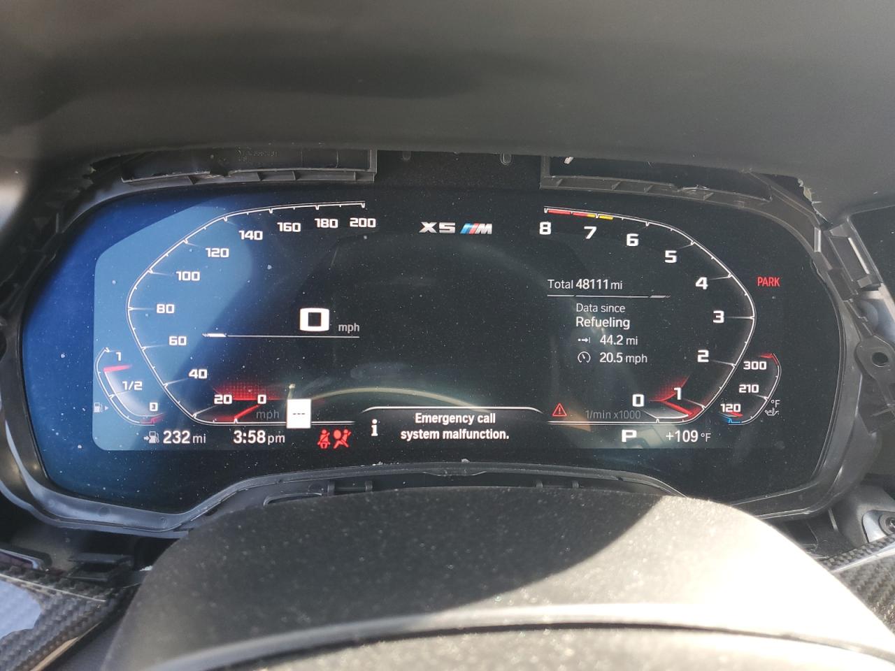 2022 BMW X5 M VIN: 5YMJU0C07N9L50241 Lot: 71059635