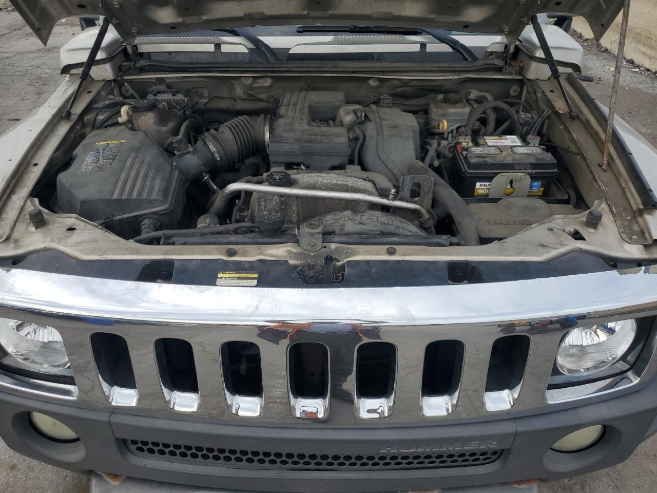 2007 Hummer H3 VIN: 5GTDN13E878102070 Lot: 81040085