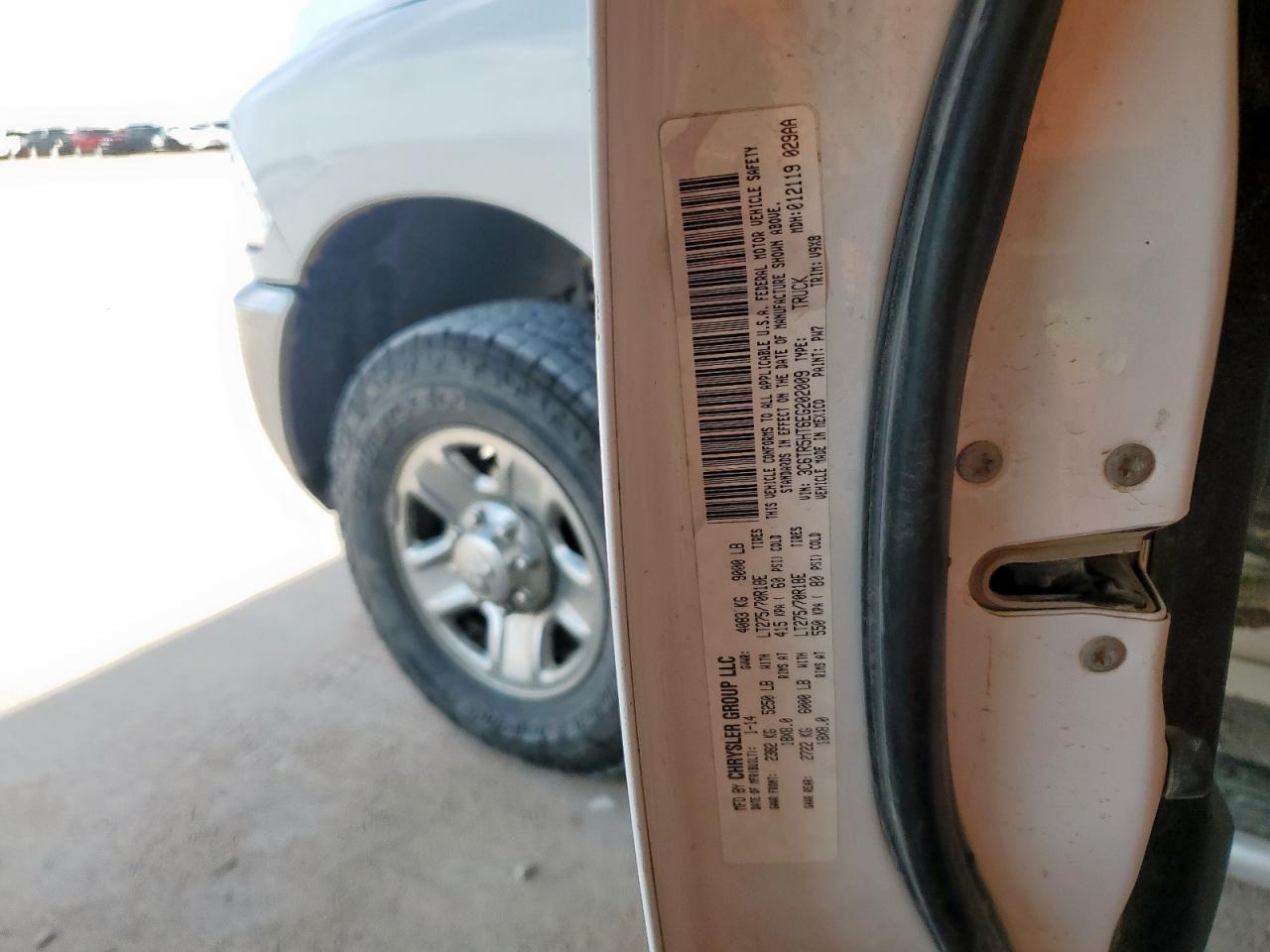 2014 Ram 2500 St VIN: 3C6TR5HT6EG202009 Lot: 81435055