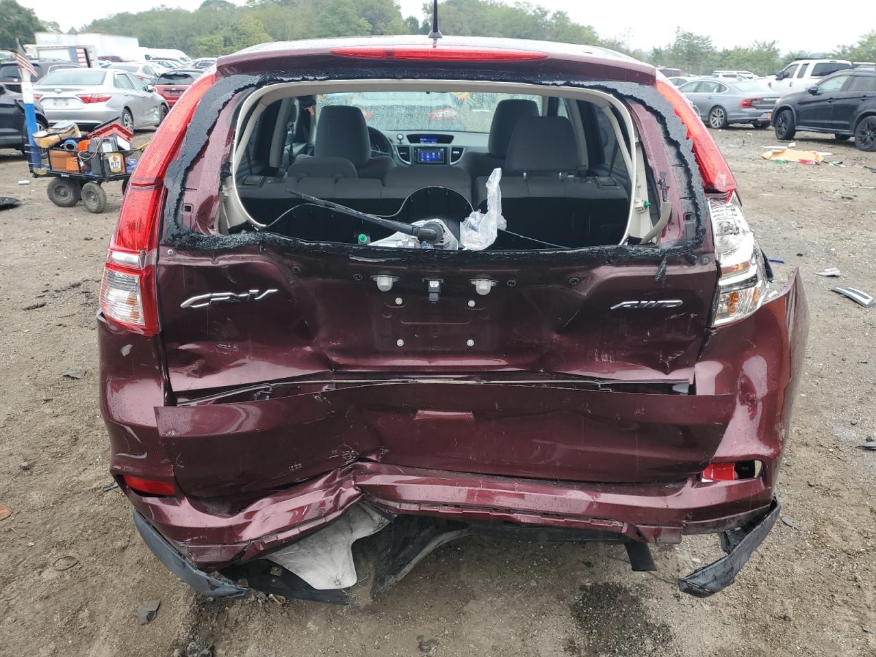 2015 Honda Cr-V Ex VIN: 2HKRM4H58FH690773 Lot: 81648795