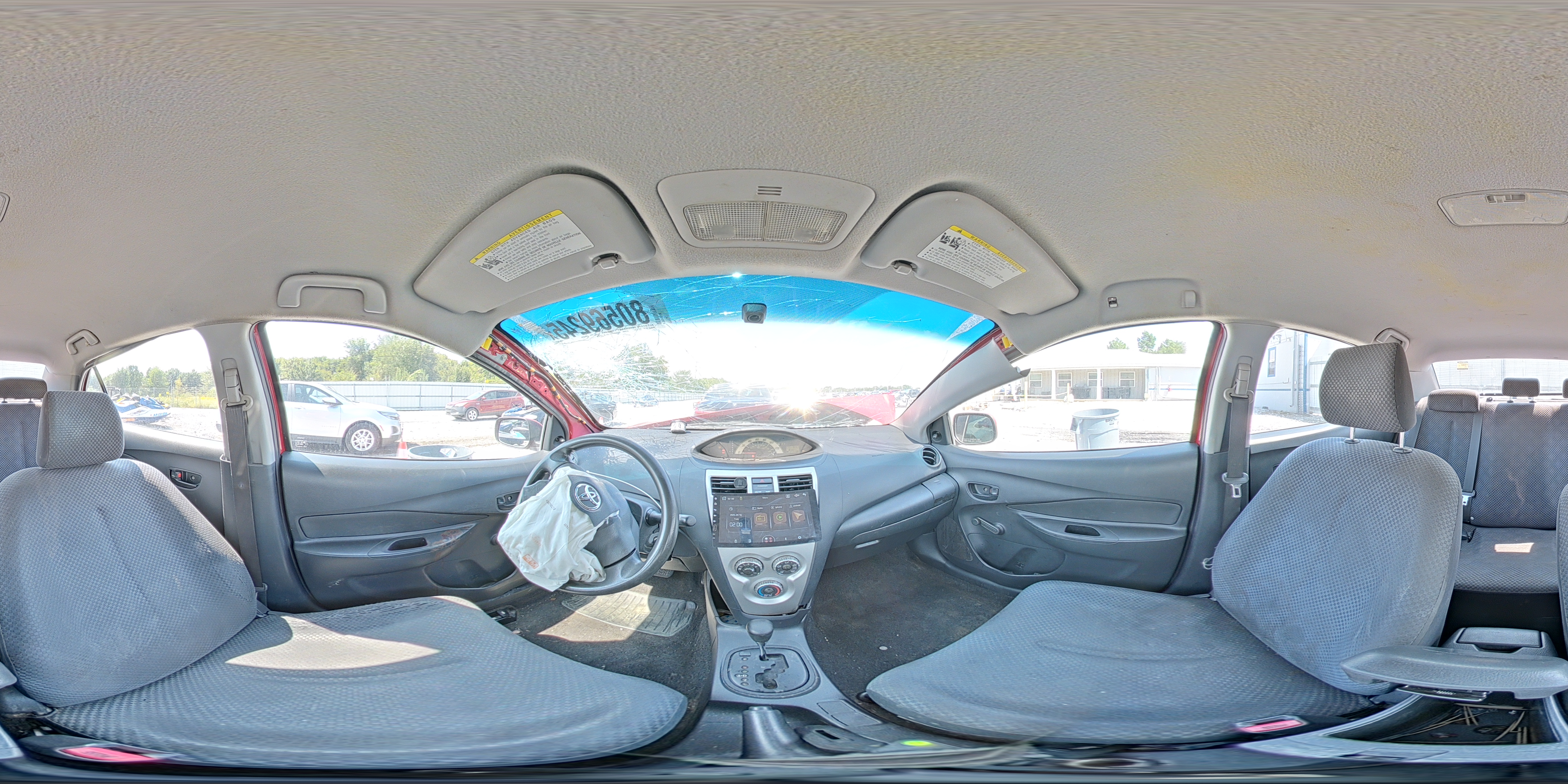 2007 Toyota Yaris VIN: JTDBT923371167274 Lot: 80569245