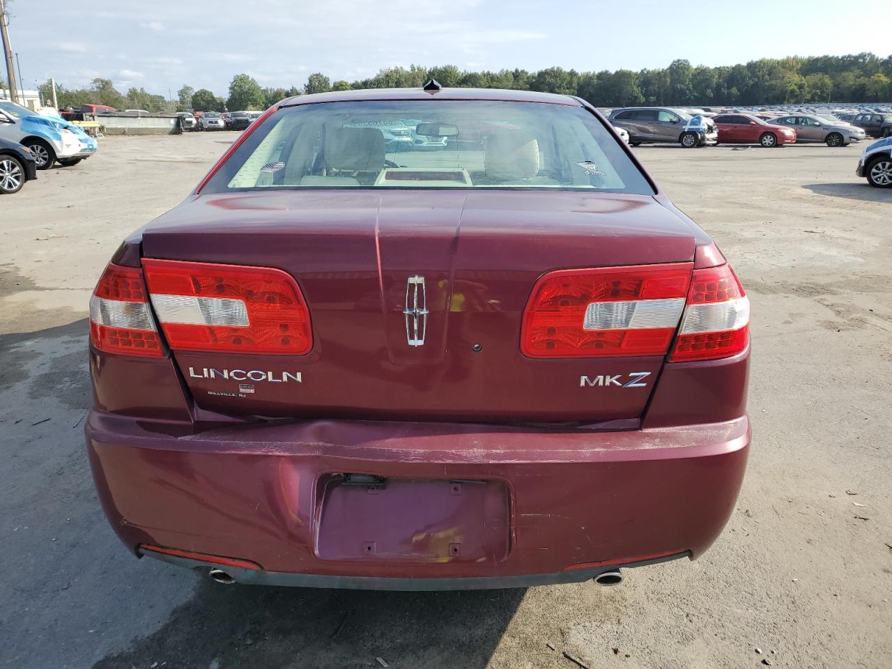 2007 Lincoln Mkz VIN: 3LNHM26T57R653448 Lot: 83765395