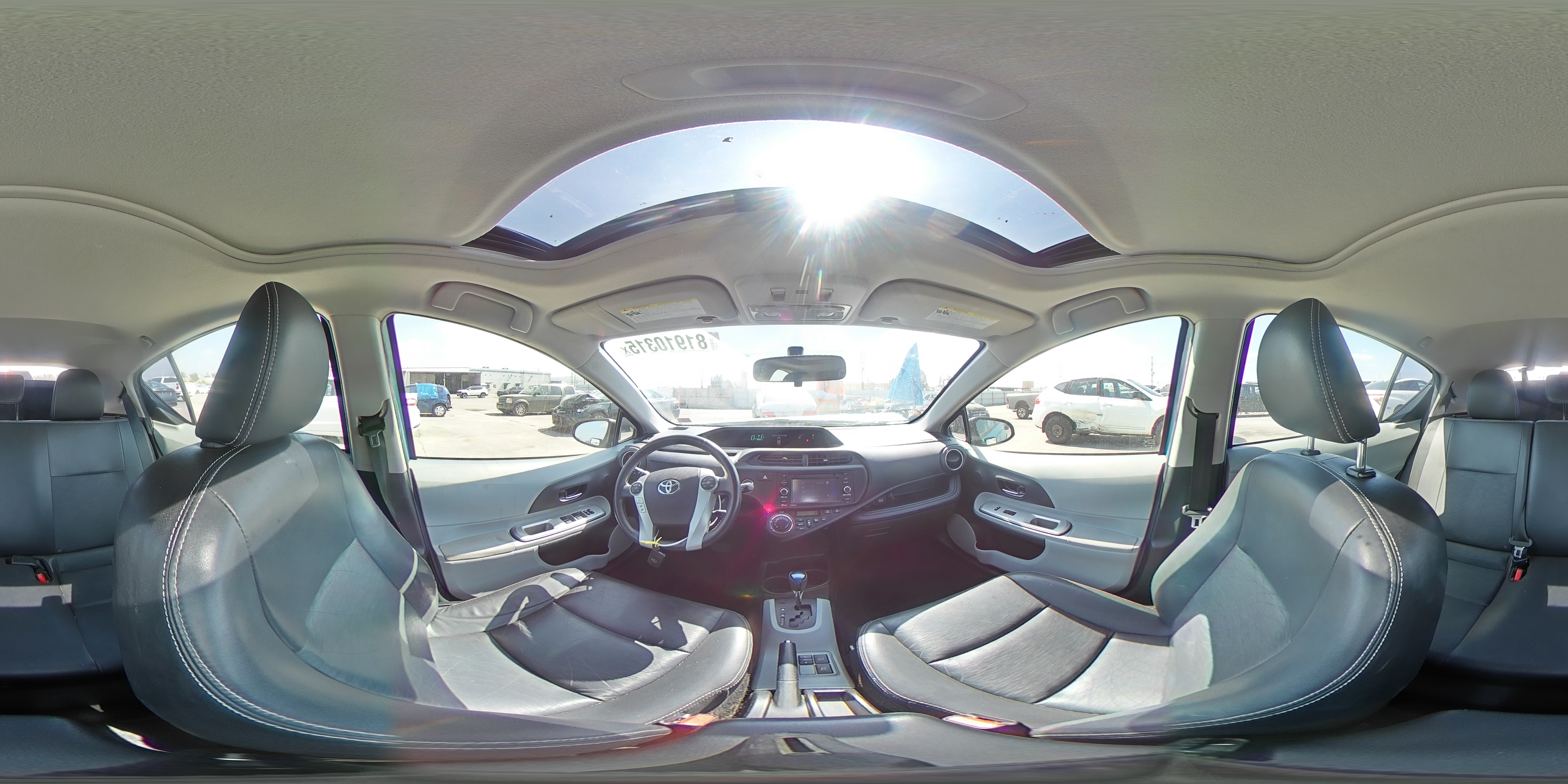 2013 Toyota Prius C VIN: JTDKDTB39D1043628 Lot: 81910315