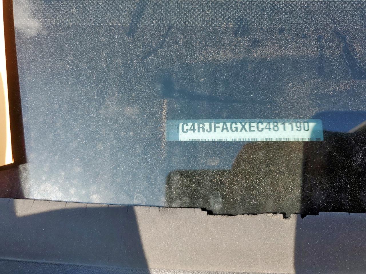 2014 Jeep Grand Cherokee Laredo VIN: 1C4RJFAGXEC481190 Lot: 80343025