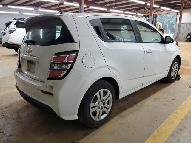  CHEVROLET SONIC 2017 White