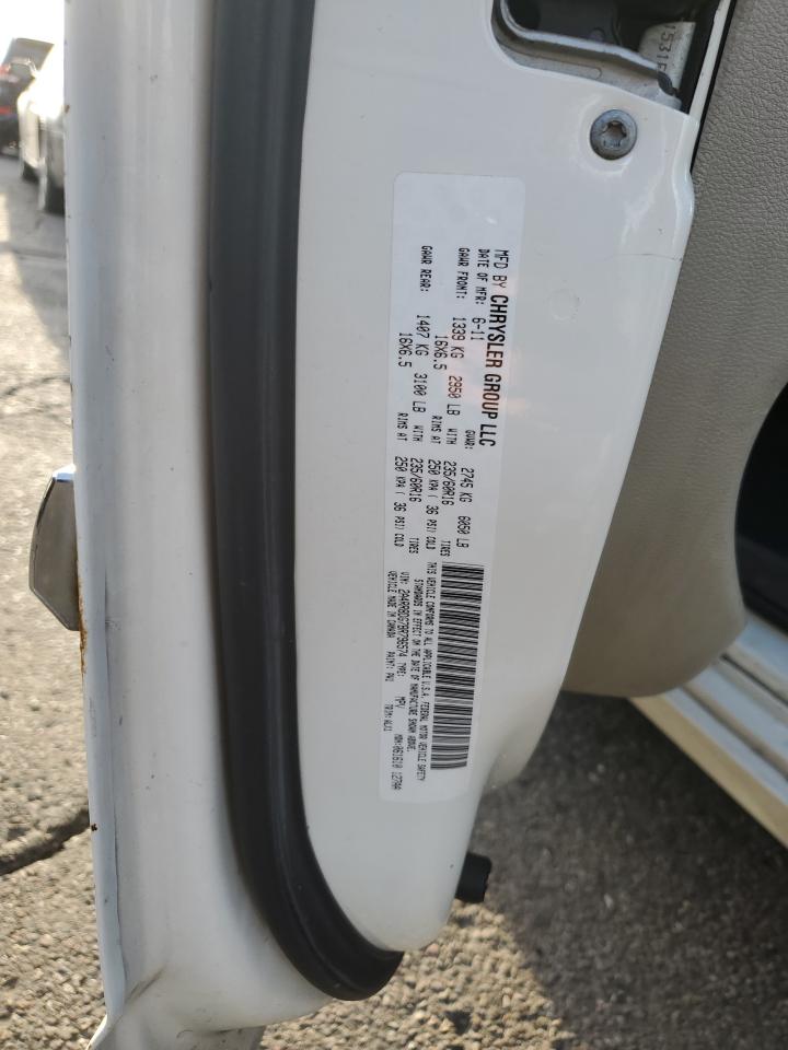 2011 Chrysler Town & Country Touring L VIN: 2A4RR8DG7BR796574 Lot: 81045375