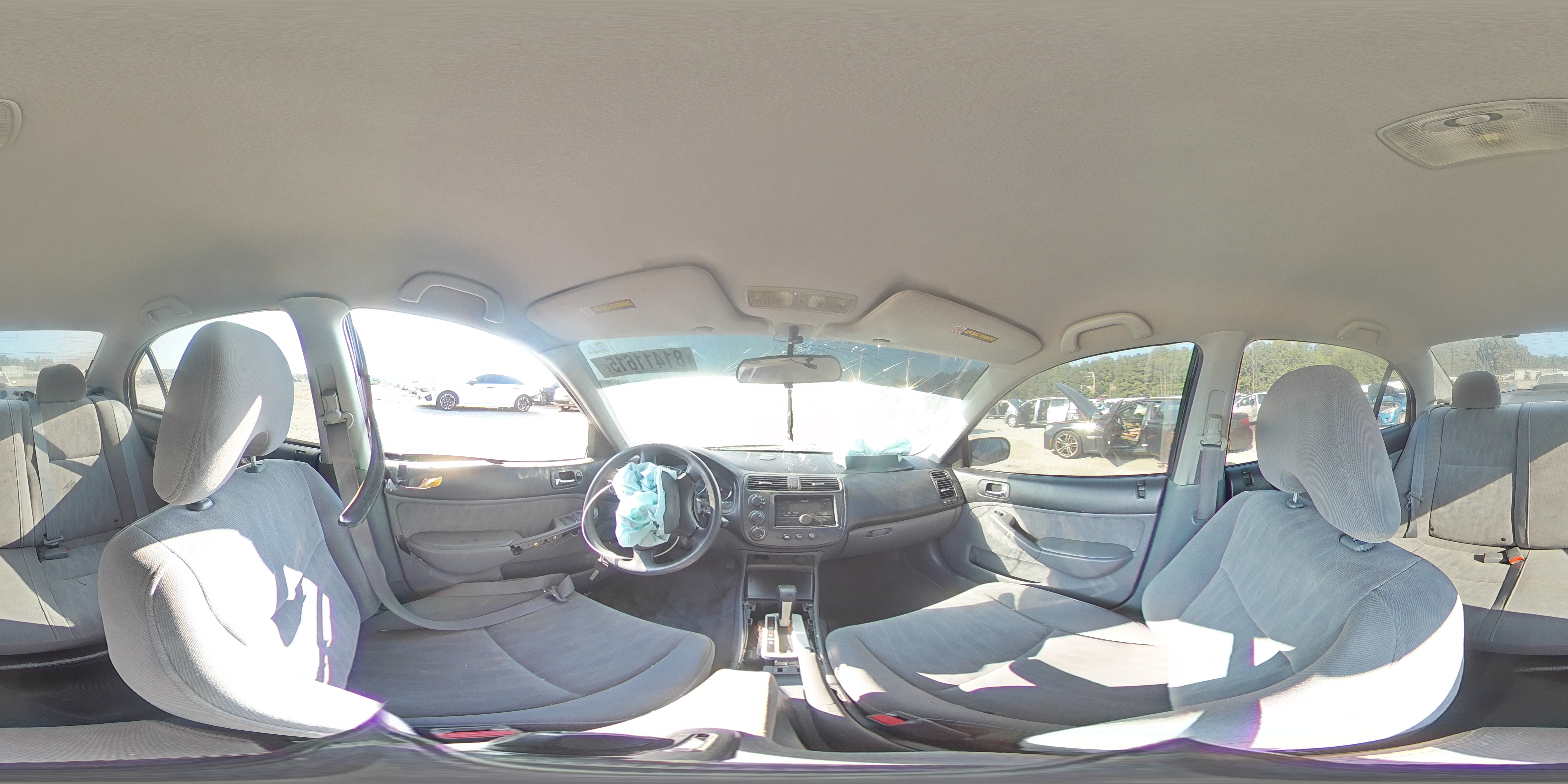 2003 Honda Civic Lx VIN: 1HGES16513L035045 Lot: 81411615