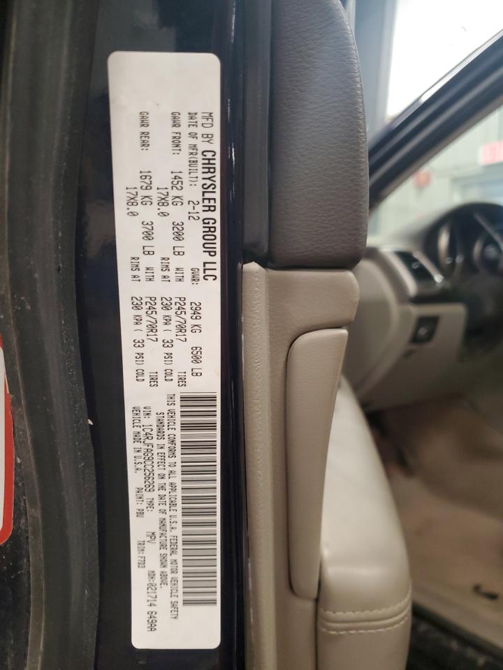 2012 Jeep Grand Cherokee Laredo VIN: 1C4RJFAG9CC256269 Lot: 83854405