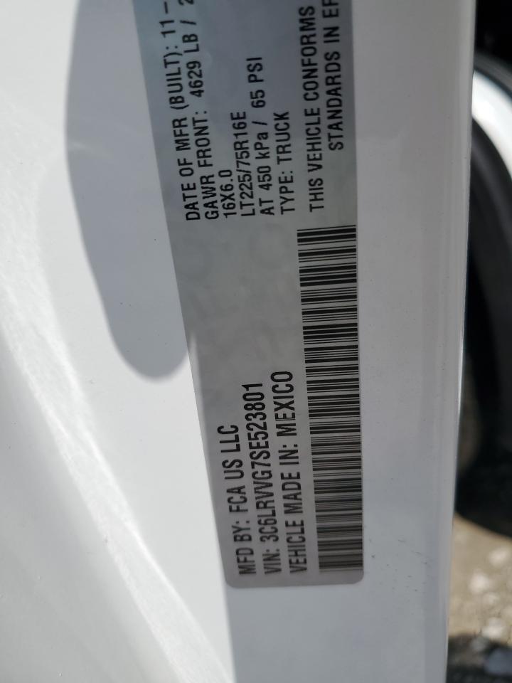 2025 Ram Promaster 2500 2500 Standard VIN: 3C6LRVVG7SE523801 Lot: 80893445