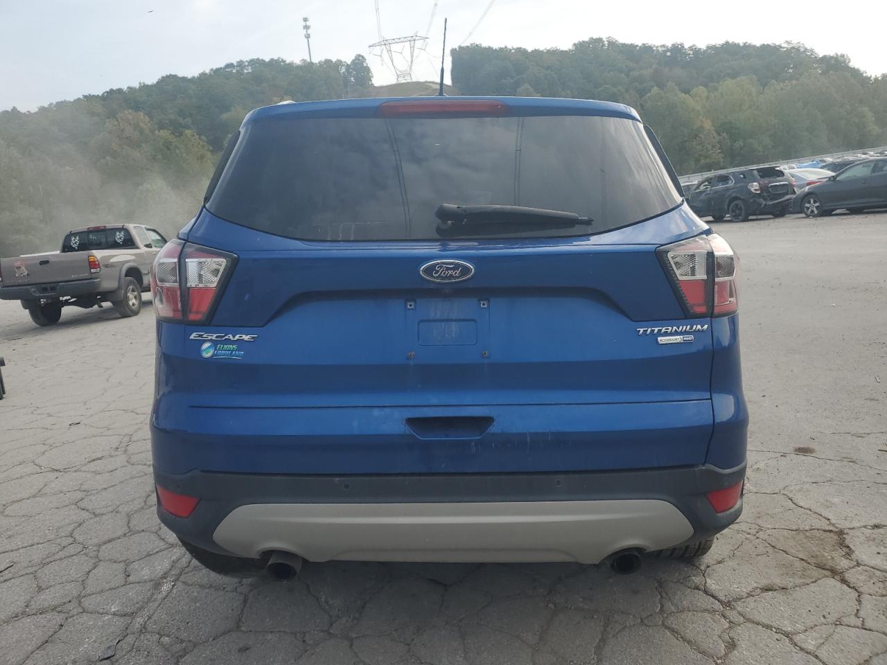 2017 Ford Escape Titanium VIN: 1FMCU9JD5HUB58440 Lot: 81611565