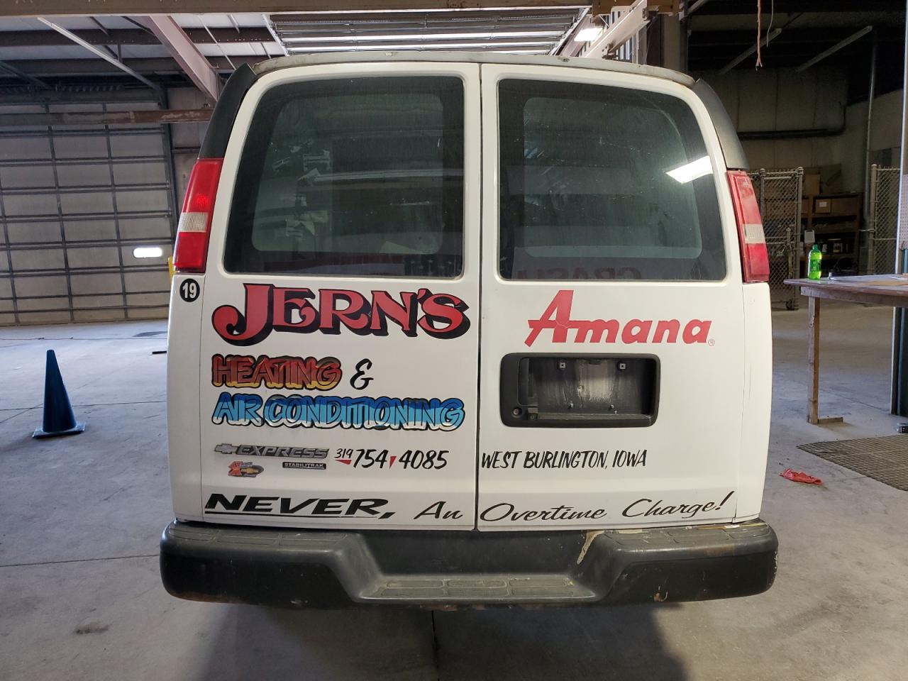 2015 Chevrolet Express G2500 VIN: 1GCWGFCF7F1274887 Lot: 80719235