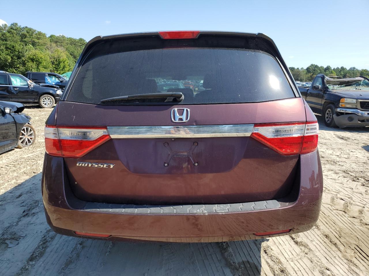 2012 Honda Odyssey Exl VIN: 5FNRL5H66CB054185 Lot: 86070655