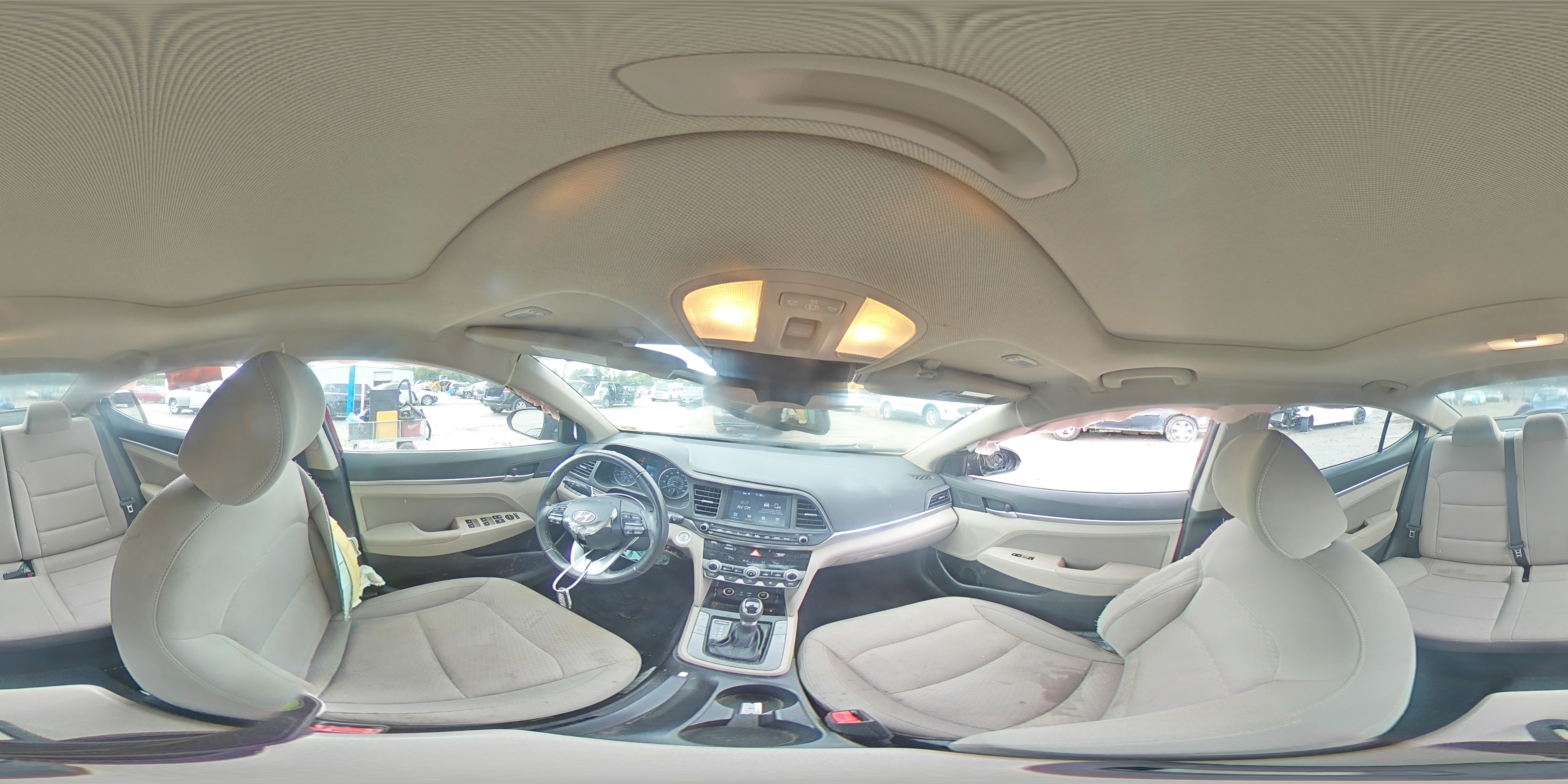 2019 Hyundai Elantra Sel VIN: KMHD84LF6KU782412 Lot: 80955115