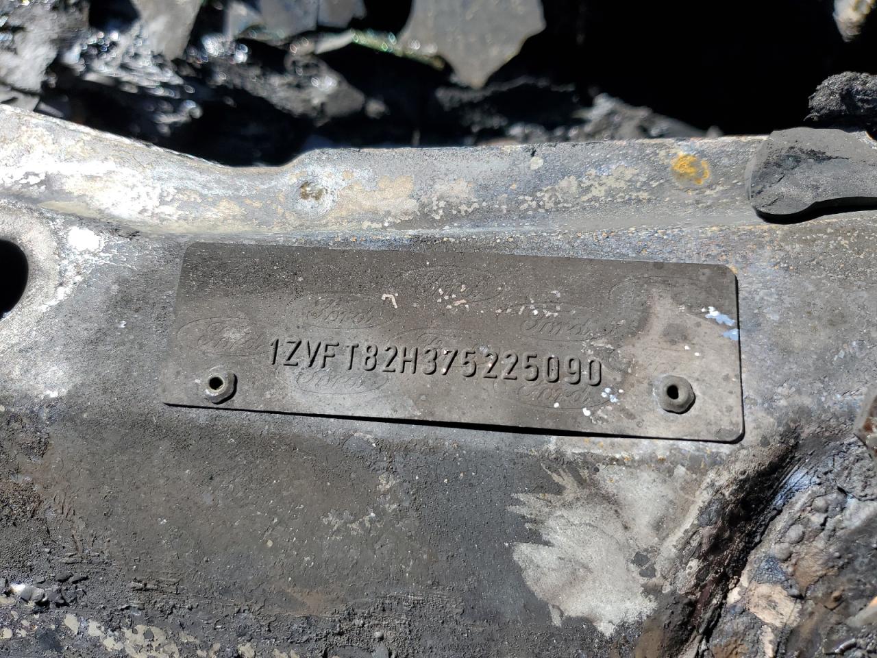 2007 Ford Mustang Gt VIN: 1ZVFT82H375225090 Lot: 81851045