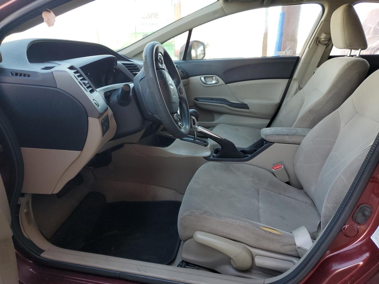 2012 Honda Civic Ex VIN: 2HGFB2F86CH573841 Lot: 81227605