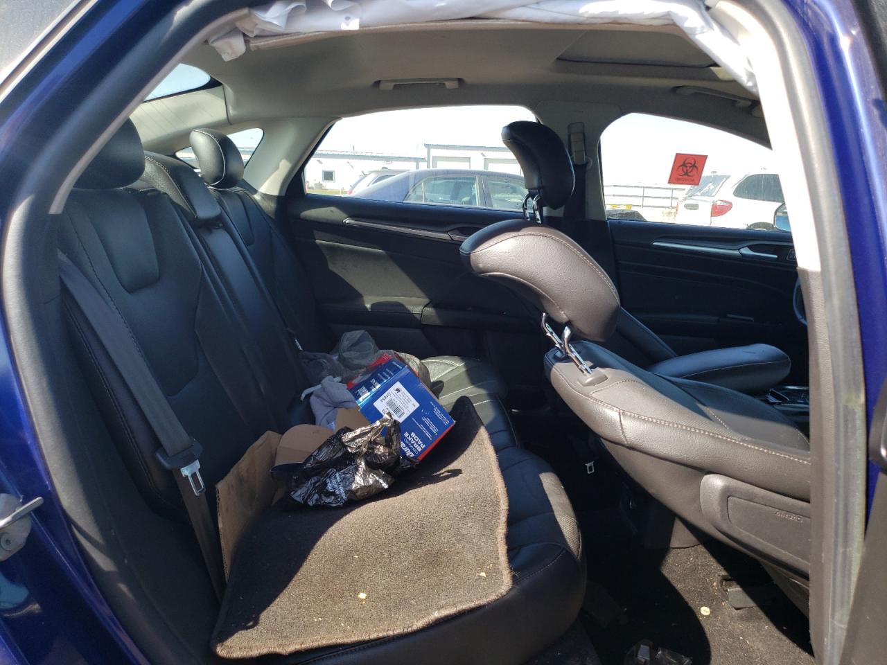 2014 Ford Fusion Titanium VIN: 3FA6P0K92ER181178 Lot: 81827465