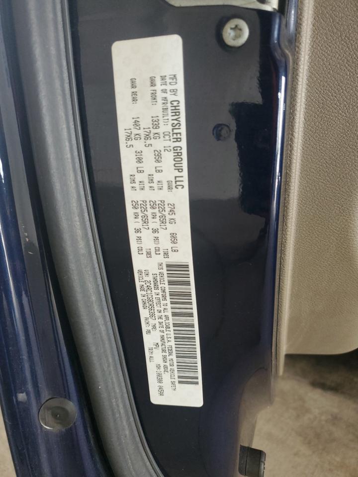 2013 Chrysler Town & Country Touring L VIN: 2C4RC1CG8DR563967 Lot: 71530655
