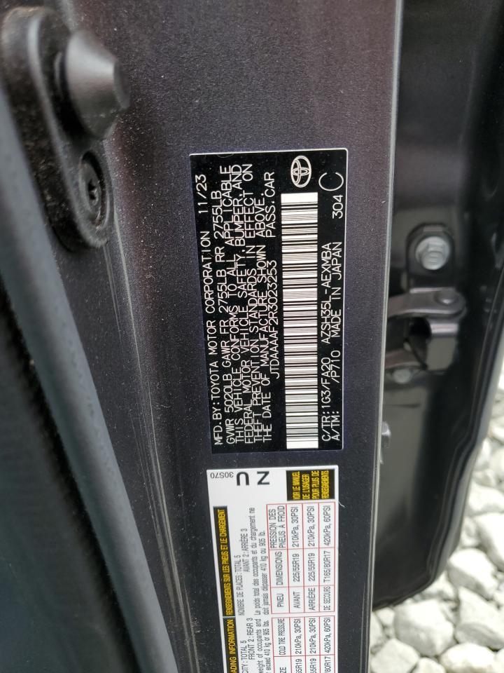 2024 Toyota Crown Xle VIN: JTDAAAAF2R3023253 Lot: 80885415