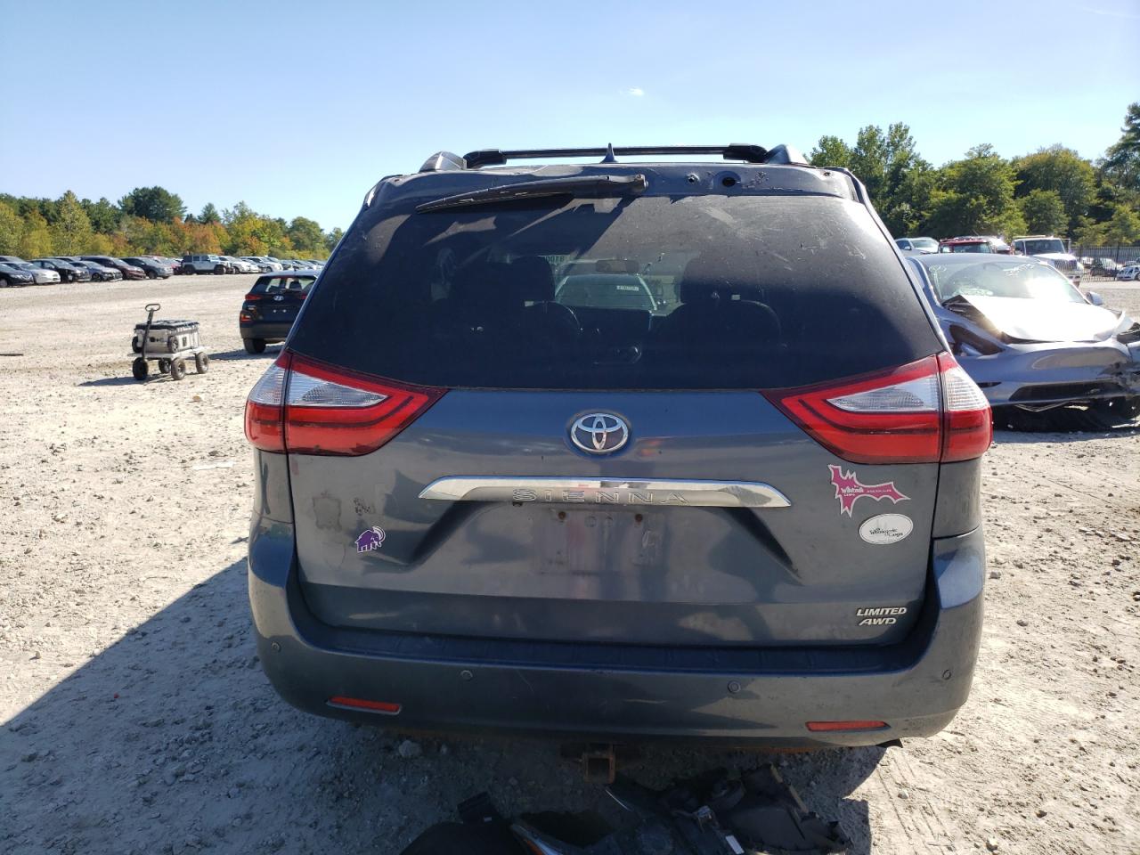 2016 Toyota Sienna Xle VIN: 5TDDK3DC6GS134911 Lot: 81000705