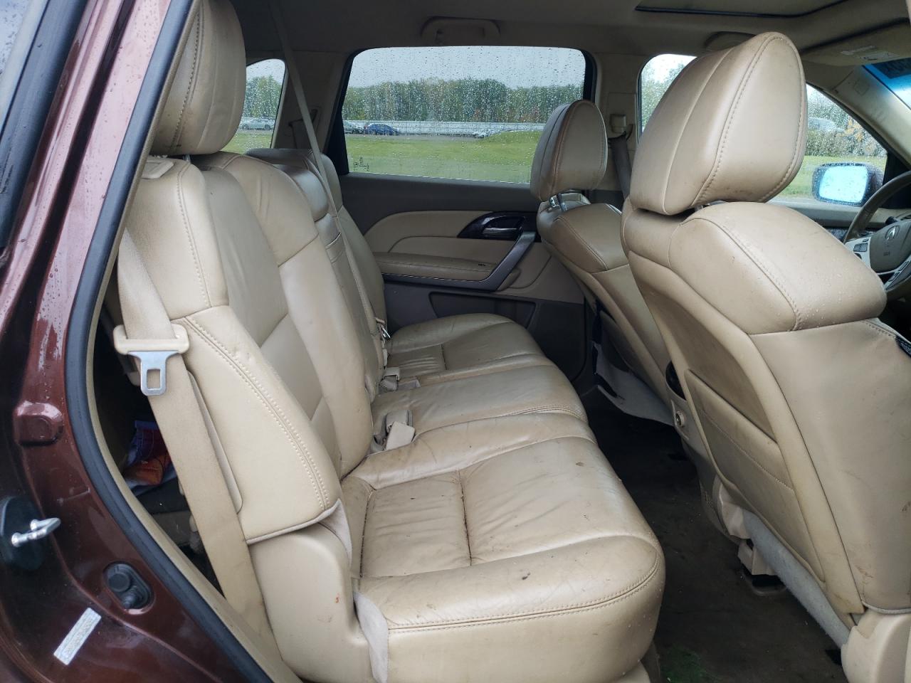 2011 Acura Mdx Technology VIN: 2HNYD2H67BH529255 Lot: 80959355