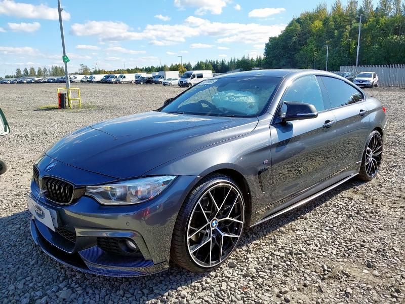 2017 BMW 420D GRAN COUPE M SPORT A  for sale at Copart EAST KILBRIDE