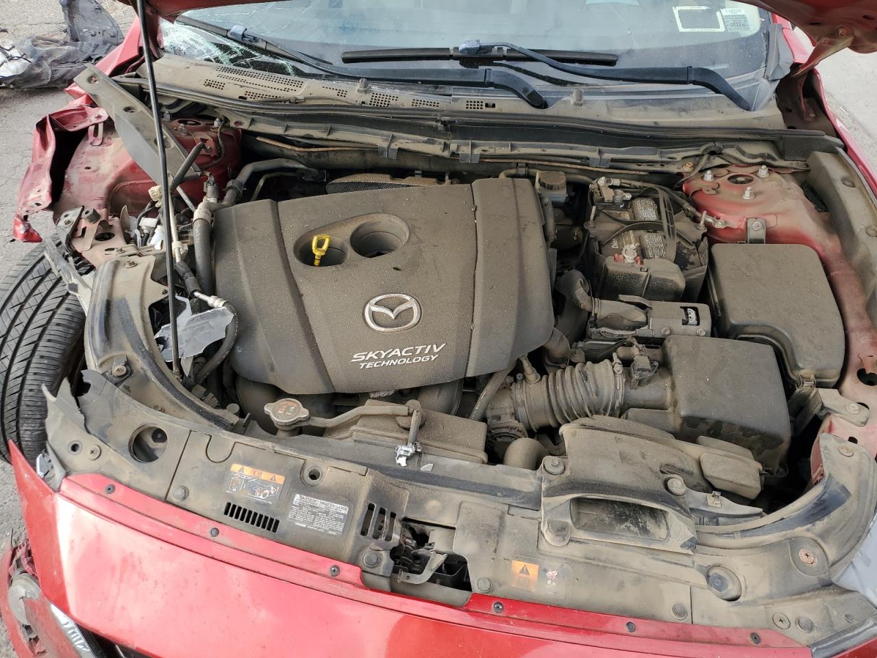 2015 Mazda 3 Grand Touring VIN: JM1BM1W39F1240400 Lot: 81922015