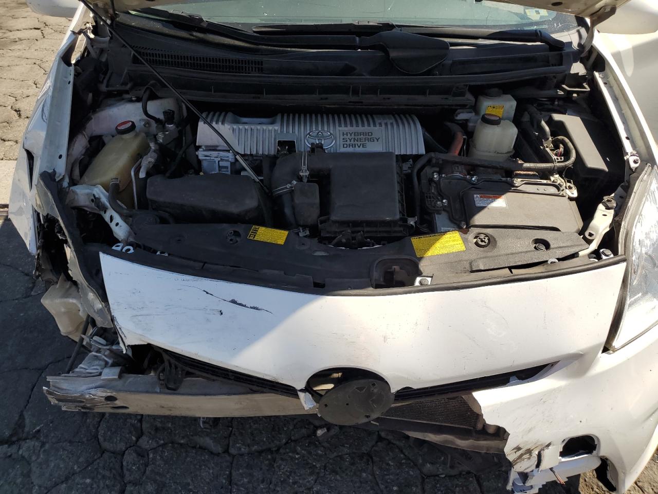 2014 Toyota Prius VIN: JTDKN3DUXE0371330 Lot: 80018445