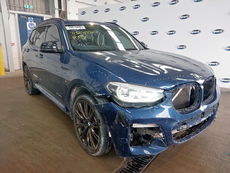 2018 BMW X3 XDRIVE30D M SPORT AUTO 