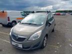 2012 VAUXHALL MERIVA EXCLUSIV for sale at Copart SANDTOFT
