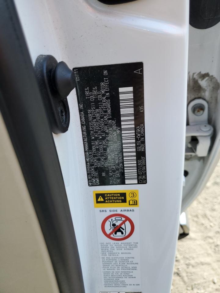 2011 Lexus Rx 350 VIN: 2T2BK1BA6BC113793 Lot: 80935465