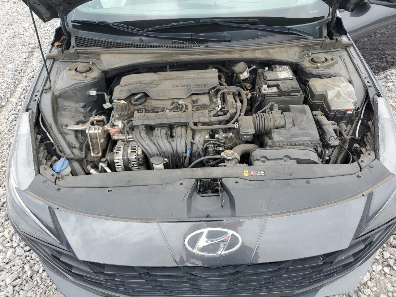 2022 Hyundai Elantra Sel VIN: 5NPLM4AG3NH078741 Lot: 83875715