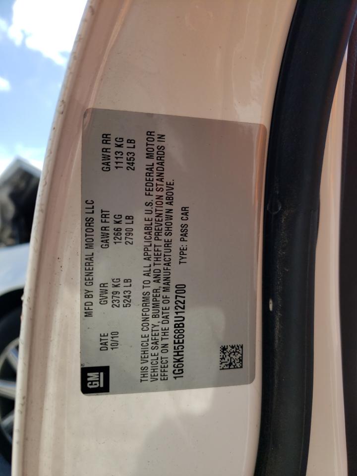 2011 Cadillac Dts Premium Collection VIN: 1G6KH5E68BU122700 Lot: 71135325