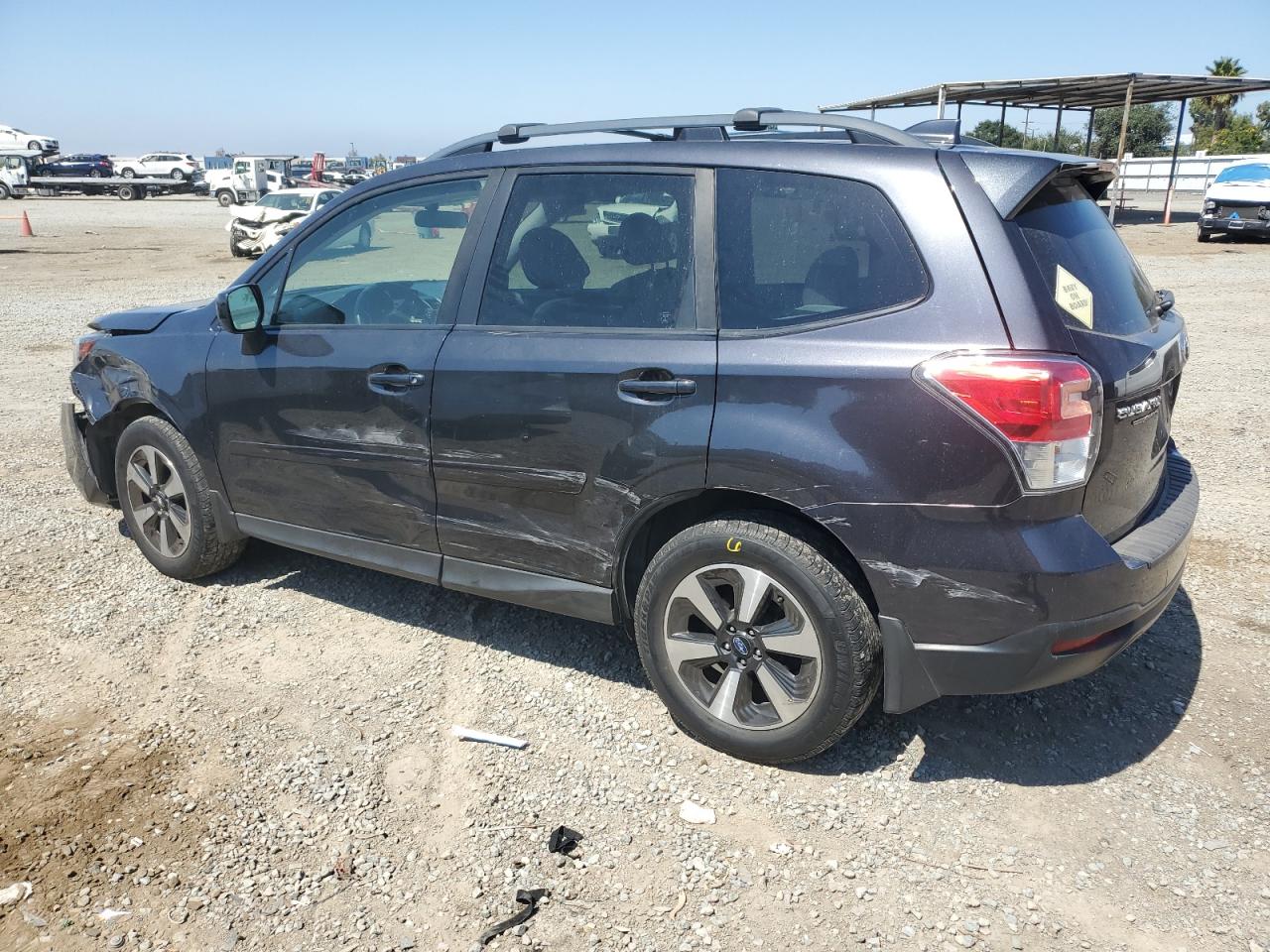 2017 Subaru Forester 2.5I Premium charcoal suv gas JF2SJAEC5HH451258 photo #3