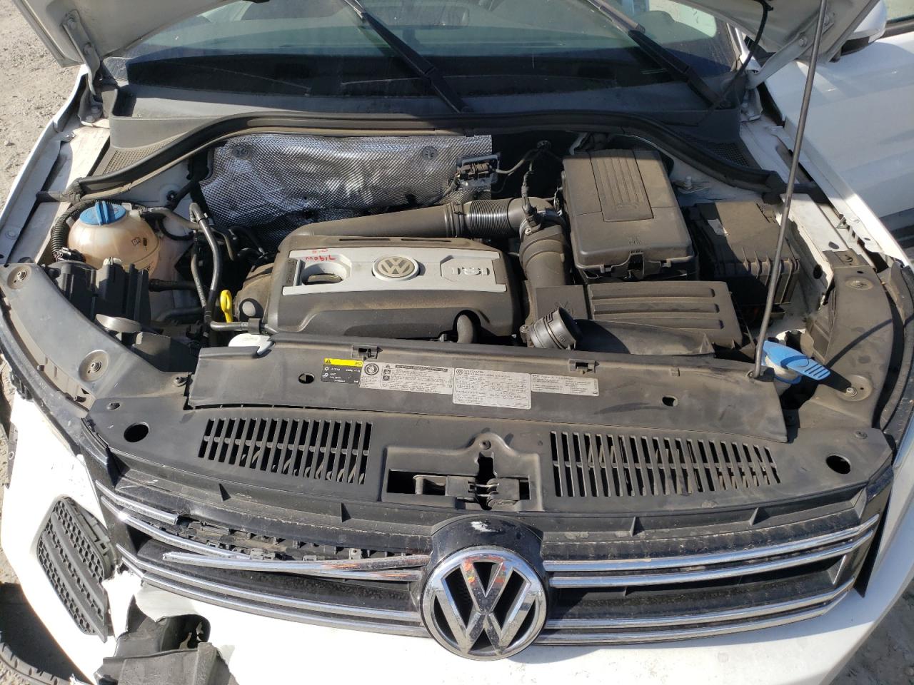 2015 Volkswagen Tiguan S VIN: WVGAV7AX8FW553815 Lot: 71750715