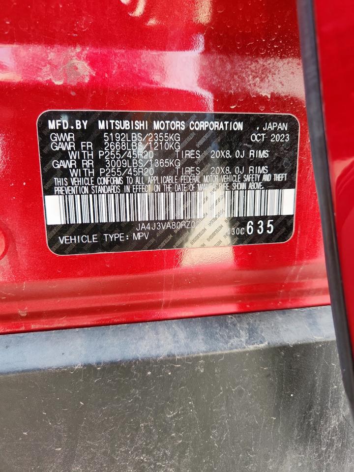 2024 Mitsubishi Outlander Se VIN: JA4J3VA80RZ025383 Lot: 81056255