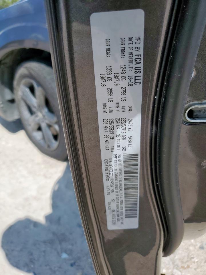 2018 Dodge Journey Crossroad VIN: 3C4PDCGG3JT526134 Lot: 83985995