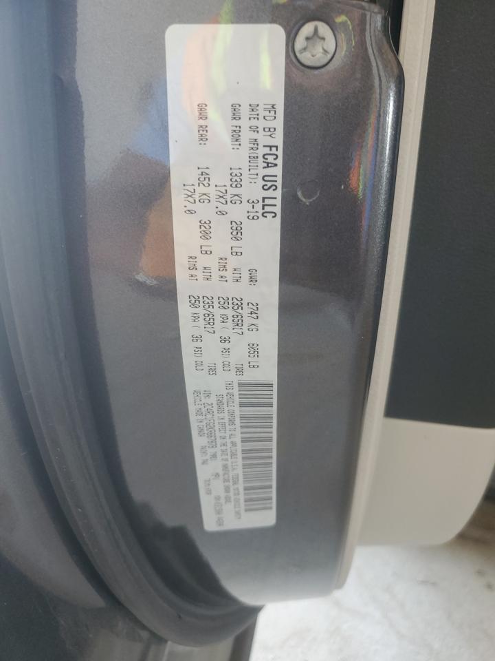 2019 Chrysler Pacifica Touring Plus VIN: 2C4RC1FG2KR667878 Lot: 84448925