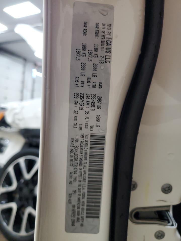 2018 Jeep Compass Limited VIN: 3C4NJDCB0JT314744 Lot: 80294915