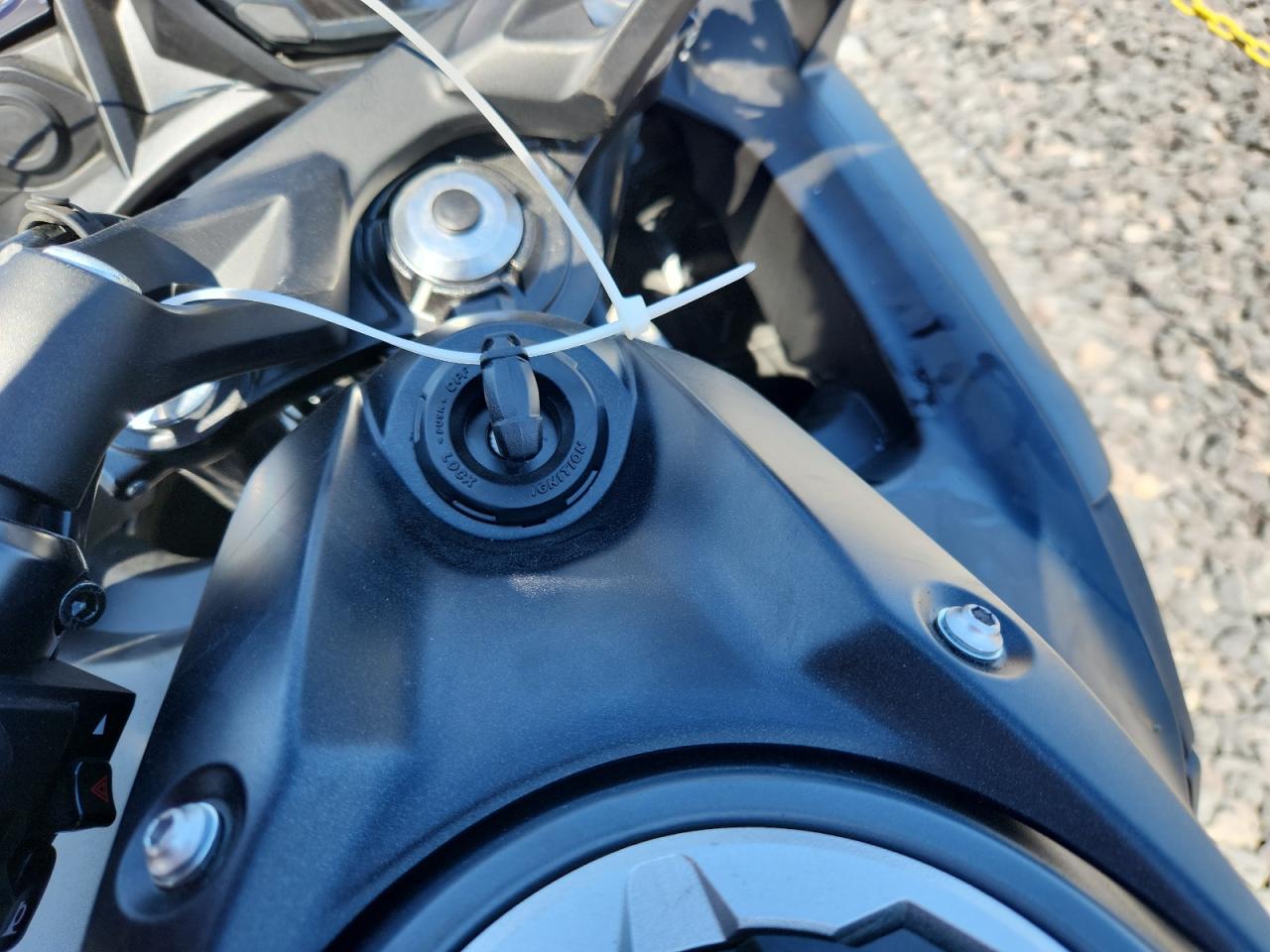 2024 Kawasaki Ex650 P VIN: ML5EXEP17RDAC5845 Lot: 80802815