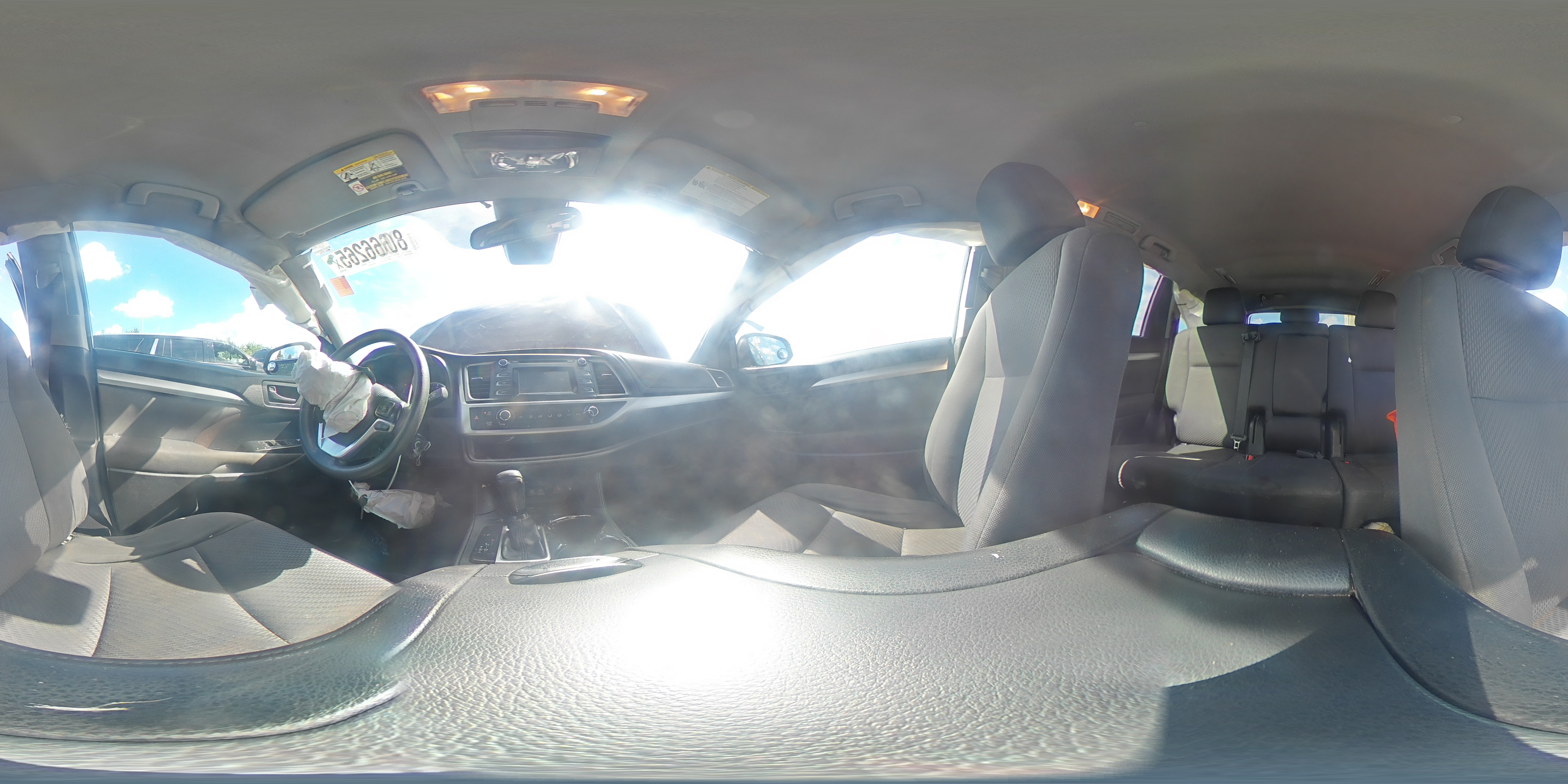 2017 Toyota Highlander Le VIN: 5TDZARFH1HS027450 Lot: 80666265